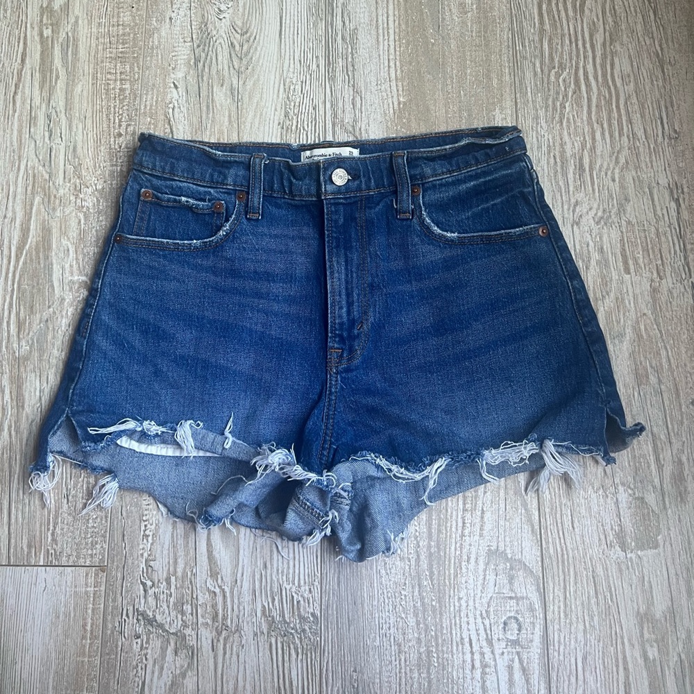 A&F high rise shorts
